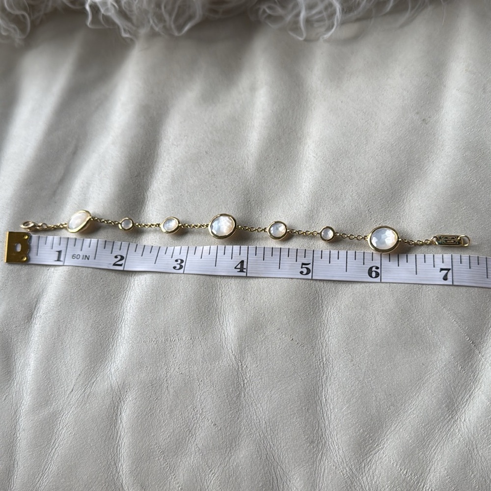 ❌SOLD❌Ippolita Mother of Pearl Station Bracelet - Picture 4 of 8